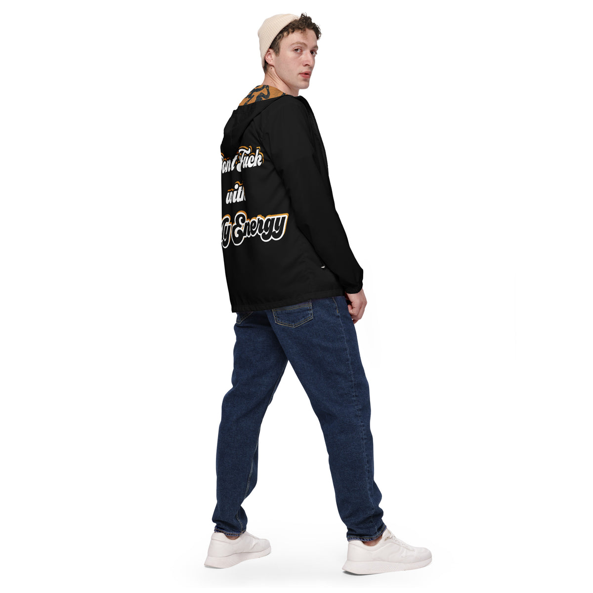 Don't Mess With My Energy Men's Windbreaker by ATTIRET