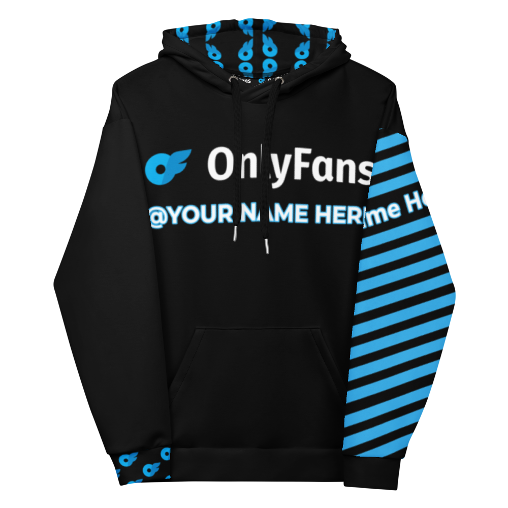 Onlyfans Wrap Yourself in Mischief: Onlyfans Custom Personalized Name Logo Unisex Hoodie | Content Creator | Hooded Sweatshirt Attire T LLC