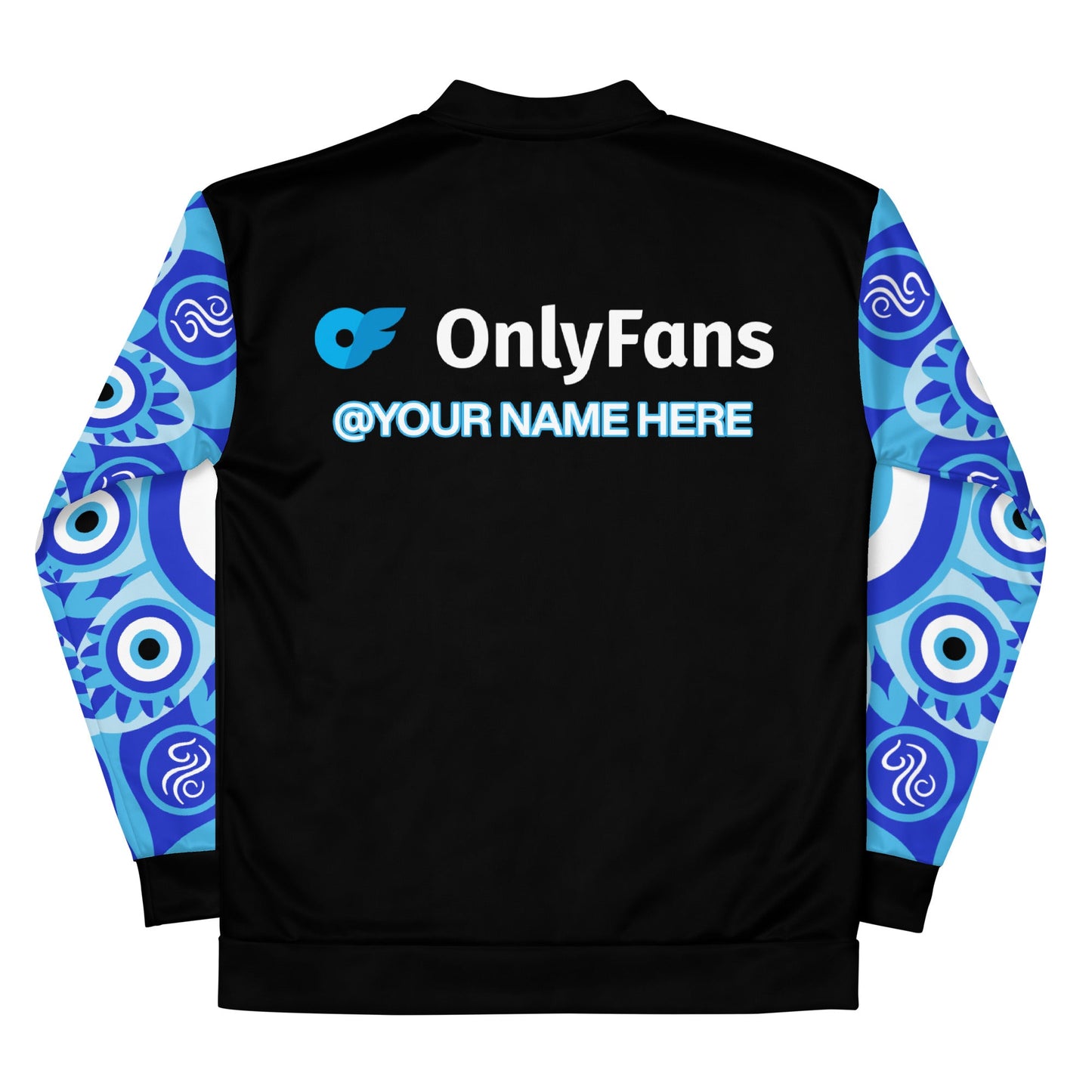 Onlyfans Personalized Custom Evil Eye Unisex Bomber Jacket Attire T LLC