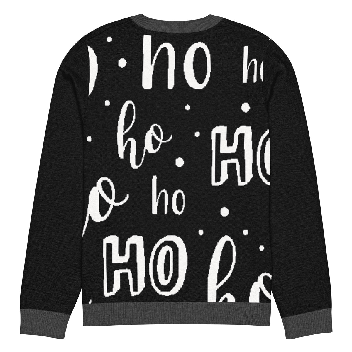 Ho Ho Ho funny ugly Christmas sweater, additional product view
