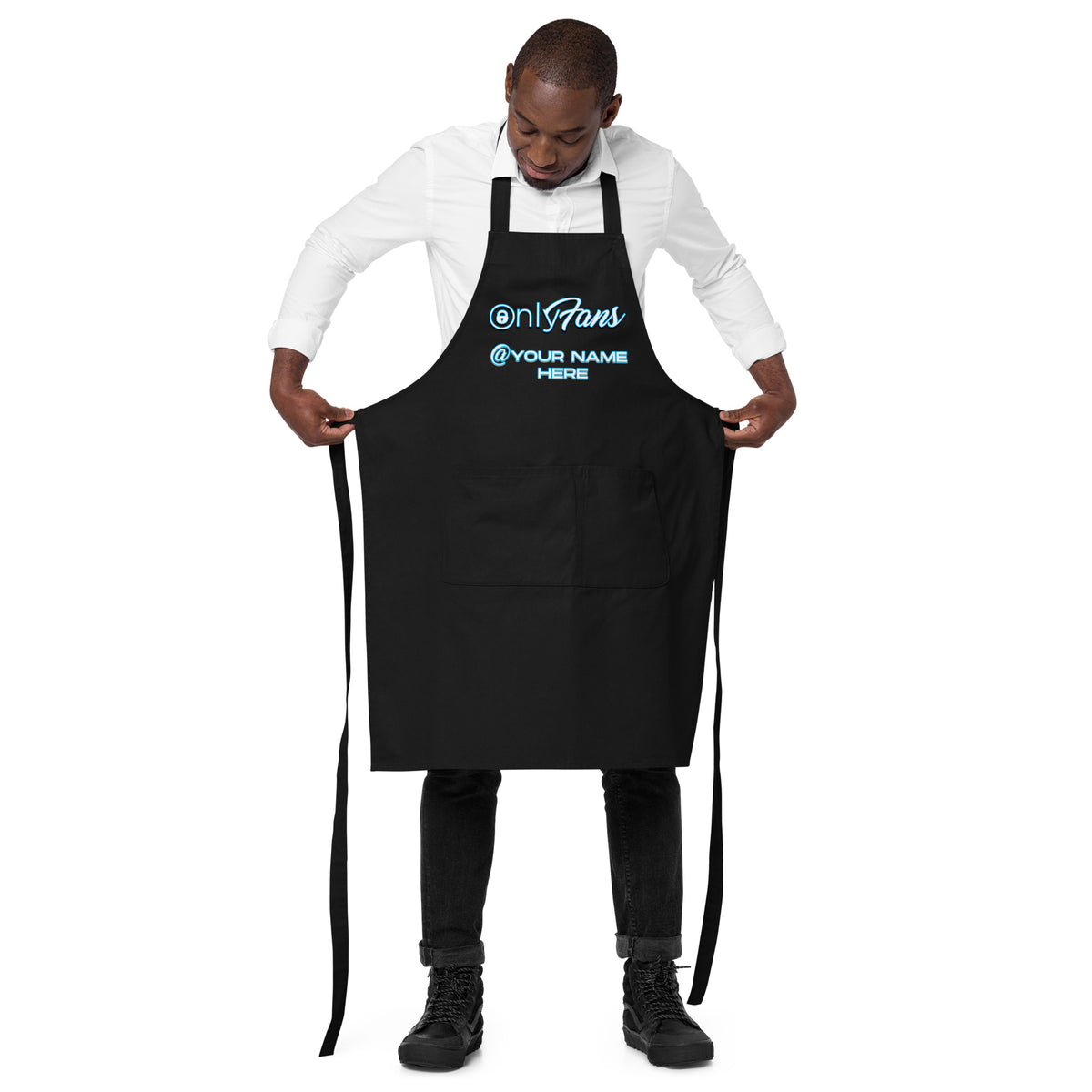 OnlyFans Personalized Organic Cotton Apron by ATTIRET