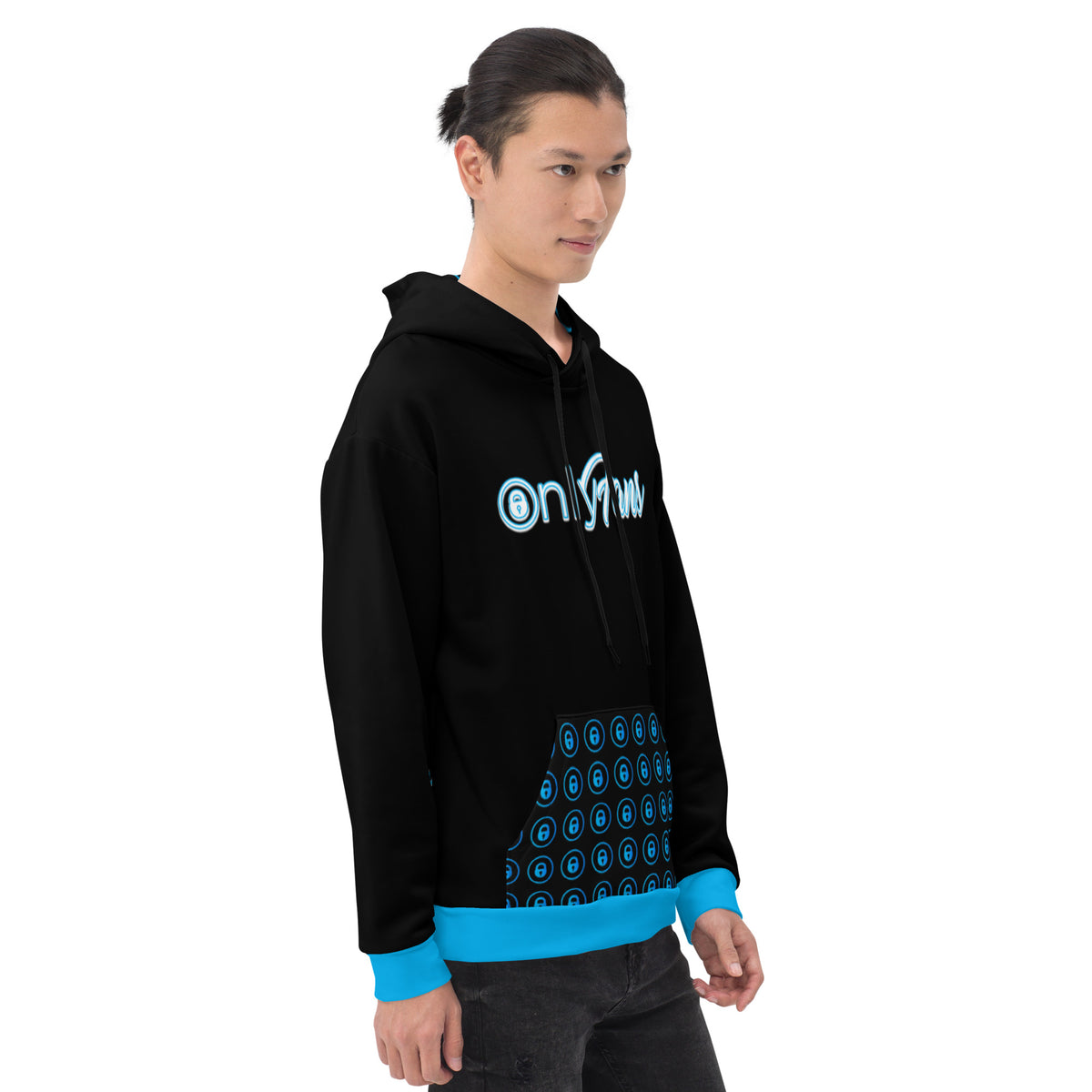 OnlyFans Personalized Black Unisex Hoodie by ATTIRET