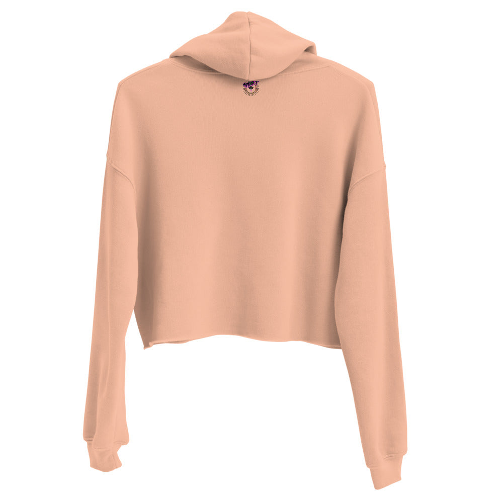 Sorry, Boys I Eat Girls Crop Hoodie - Attire T