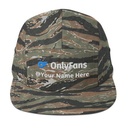 Personalized OnlyFans Five-Panel Cap by ATTIRET