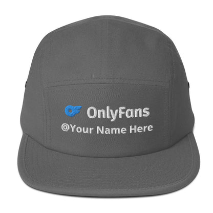 Personalized OnlyFans Five-Panel Cap by ATTIRET