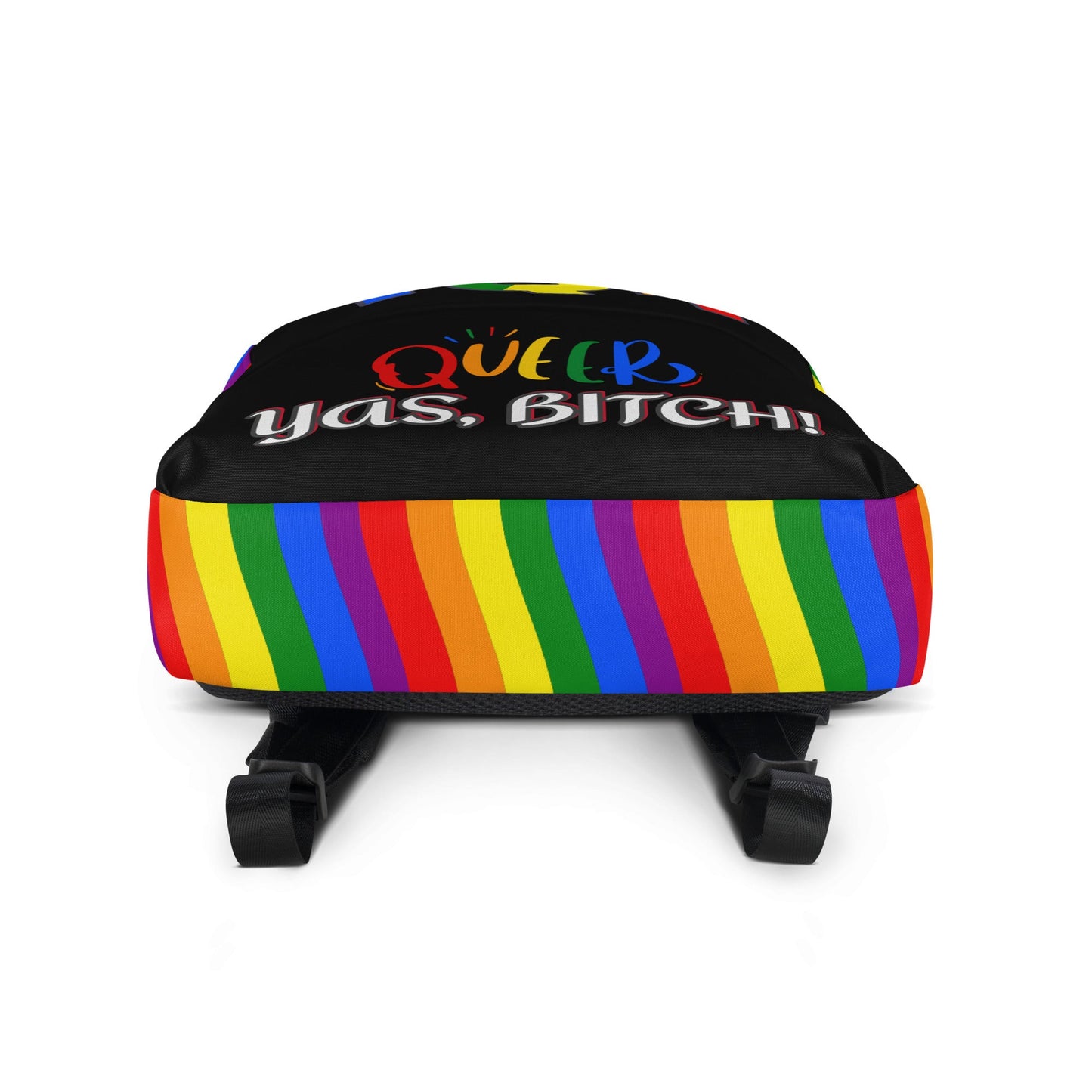 LGBT+ Queer, Yas Bitch Custom Luxury Backpack Attire T LLC