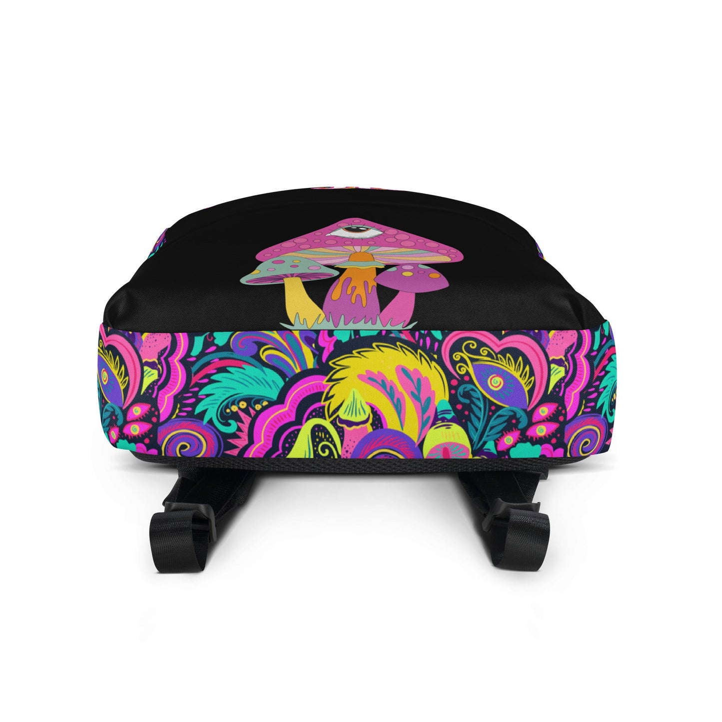 Pack Light Trip Heavy Custom Shroom Luxury Backpack | Bohemian Style | Psychedelic Style Attire T LLC