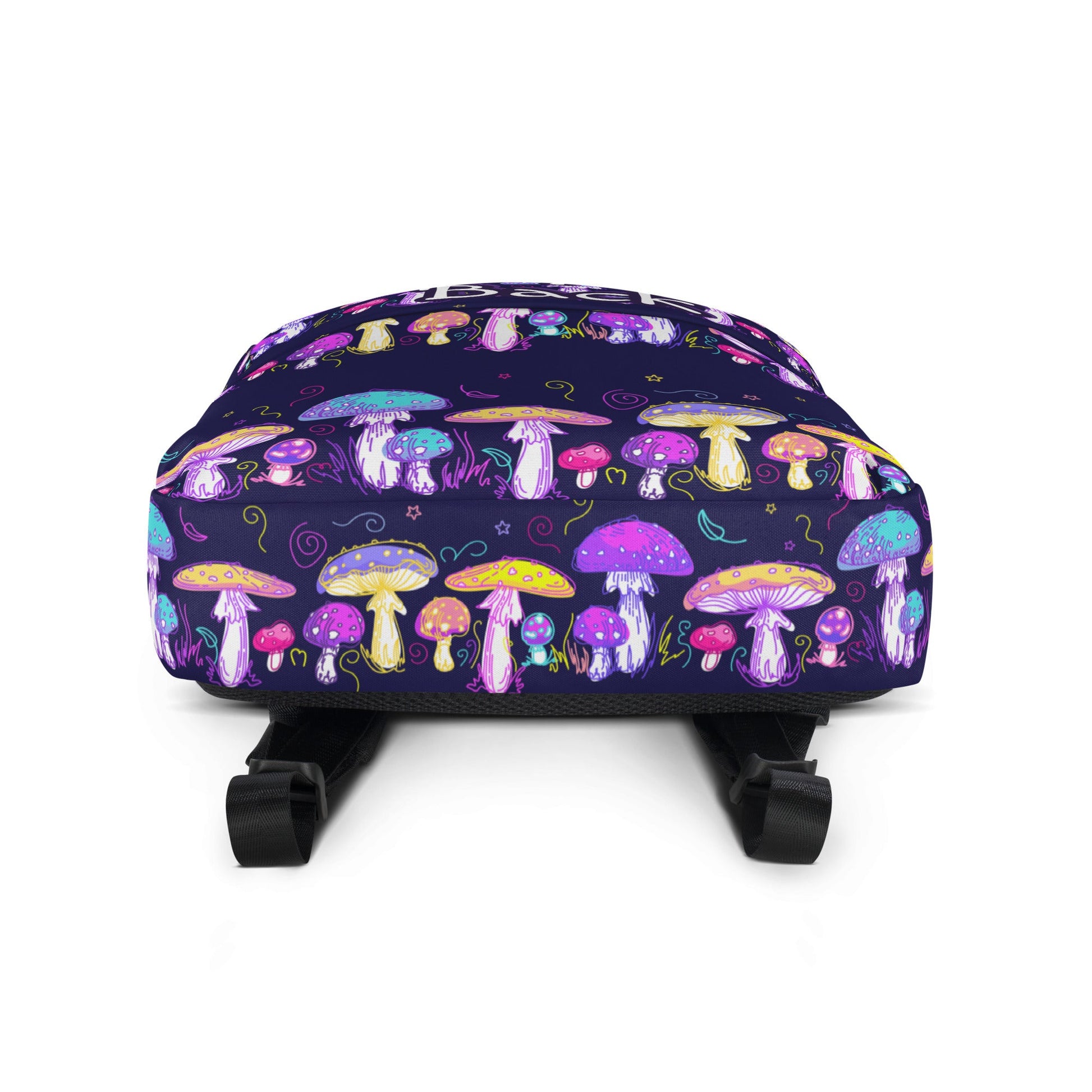 Magic on My Back Shroom Luxury Backpack | Festival Bag | Rave bag | Psychedelic Humor | Unisex Backpack | Overnight Bag Attire T LLC