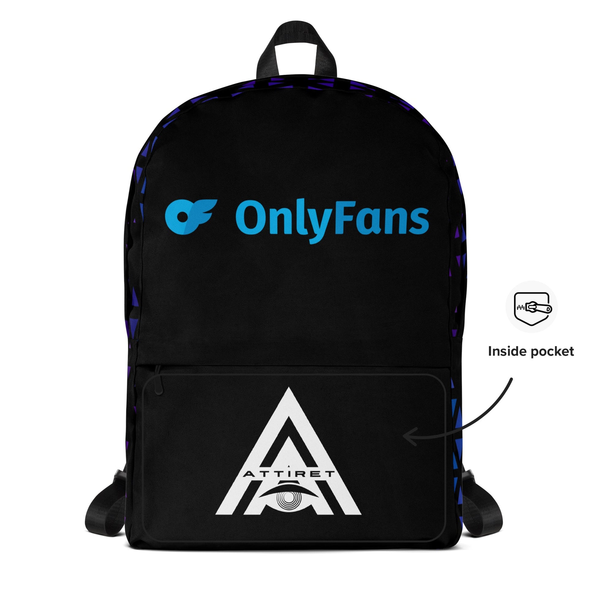 Onlyfans Personalized Custom Name Unisex Backpack | Genderless Gifts | Custom Bag | Custom Carryon |  Personalized Adult Bag | Custom Unisex Bag | Men Women Bag Attire T LLC
