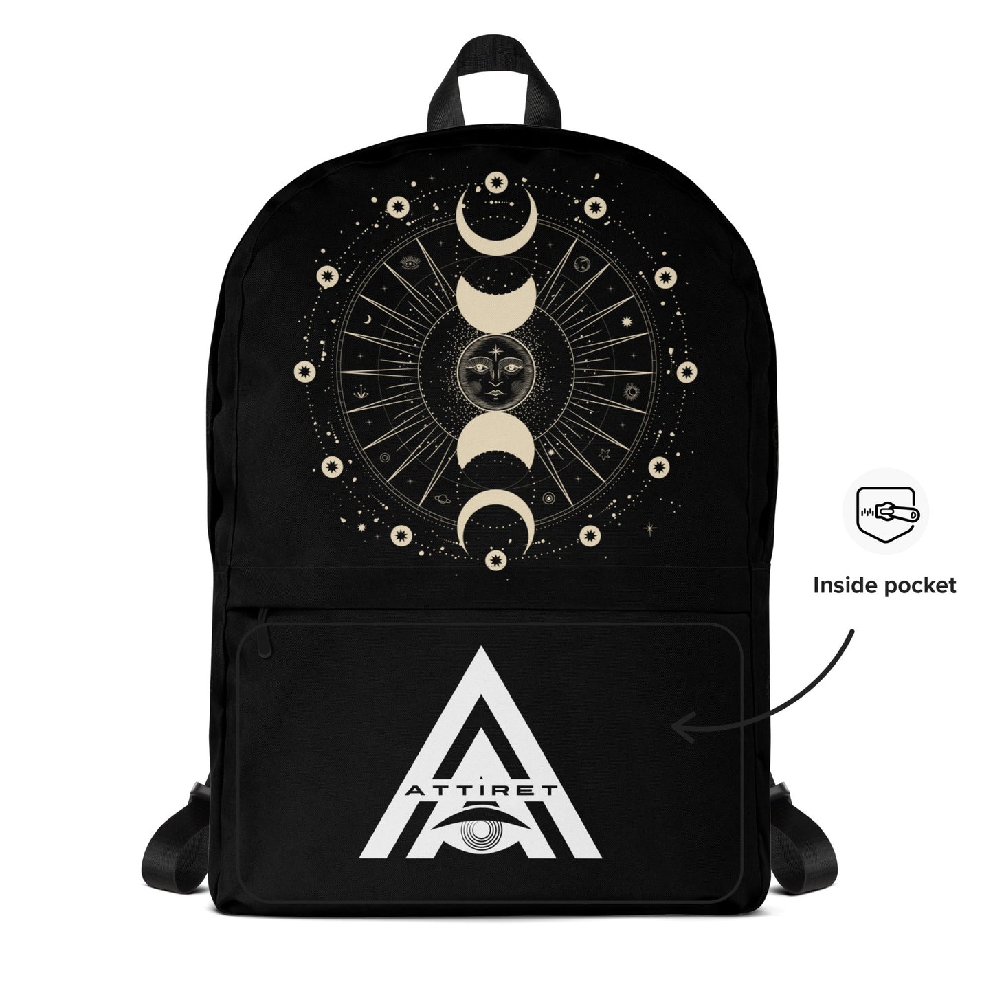 Celestial Serpent LuxePack Luna Snake Sun Spiritual Backpack Attire T LLC