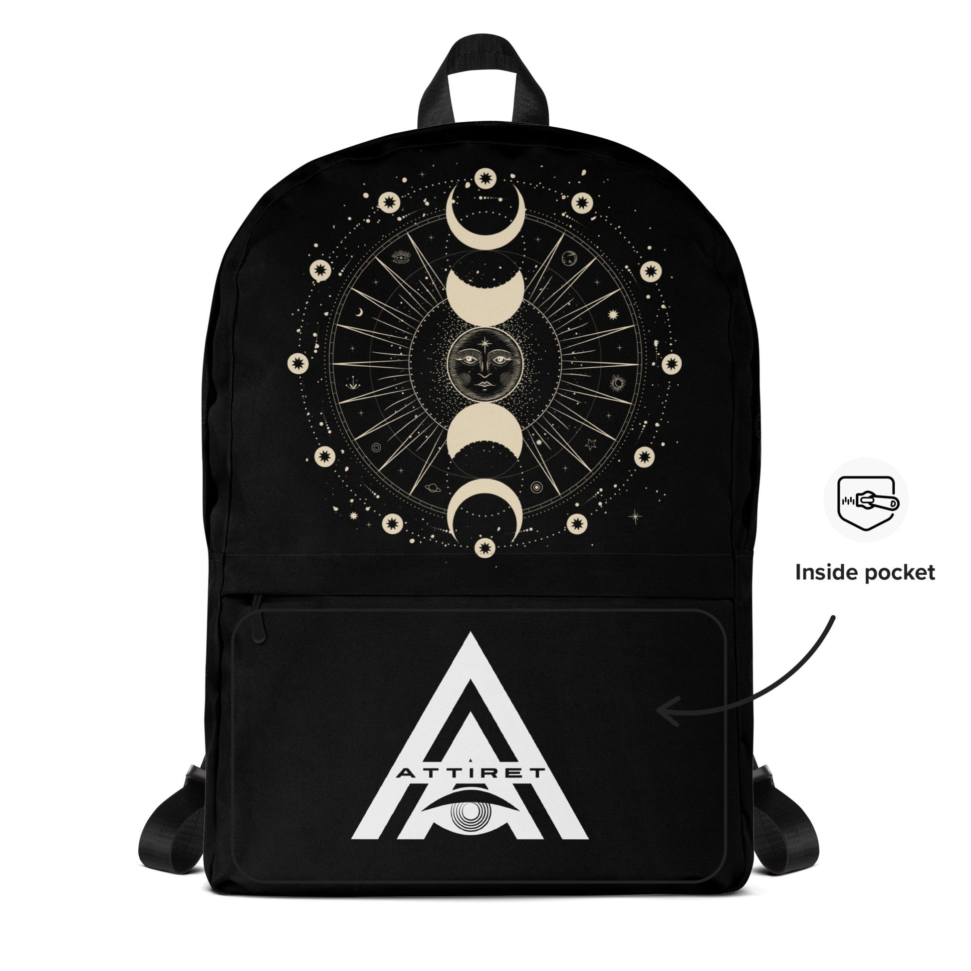 Celestial Serpent LuxePack Luna Snake Sun Spiritual Backpack Attire T LLC