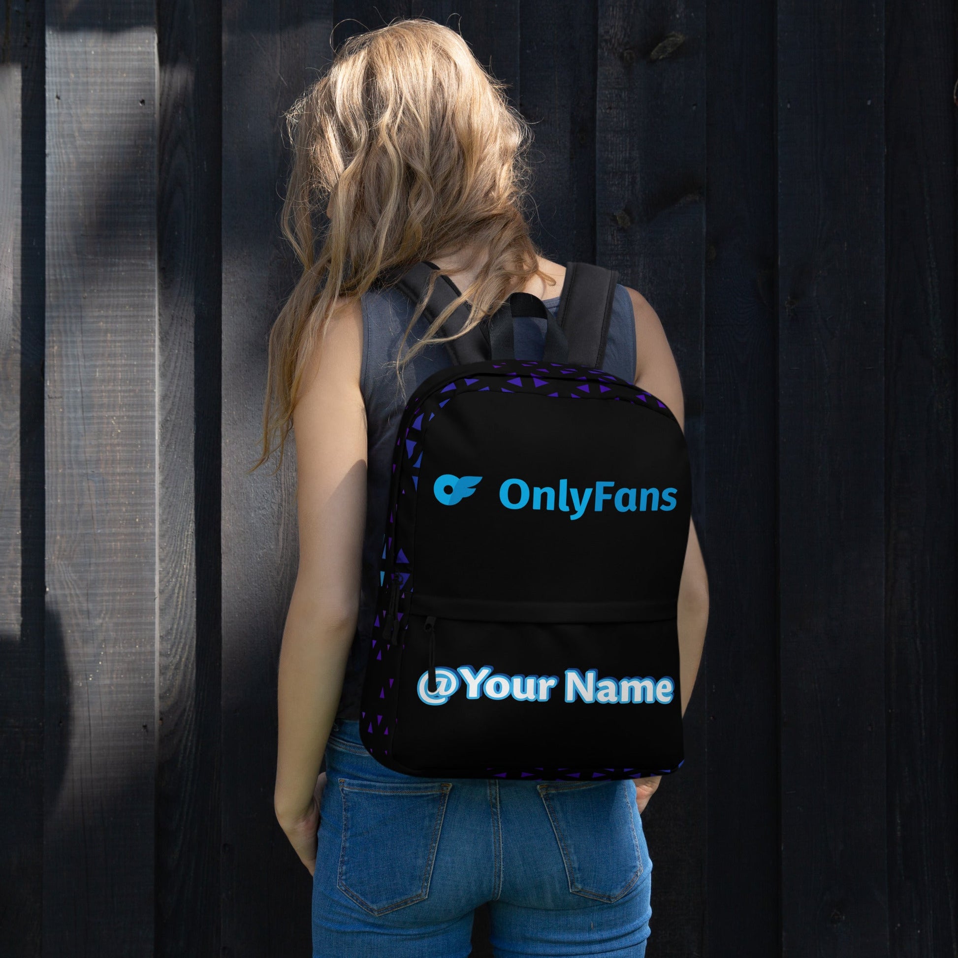 Onlyfans Personalized Custom Name Unisex Backpack | Genderless Gifts | Custom Bag | Custom Carryon |  Personalized Adult Bag | Custom Unisex Bag | Men Women Bag Attire T LLC