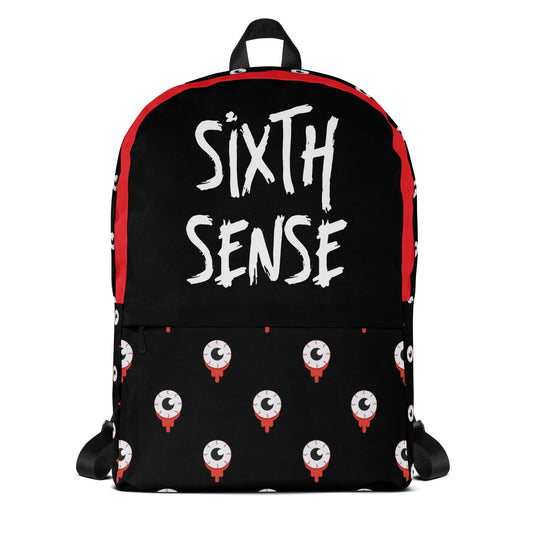 Sixth Sense Eyeball Custom Unisex Backpack Luxury Bag | Custom Design Bag | Designer Backpack | Luxury Men Women Carry On | Shoulder Bag Attire T LLC