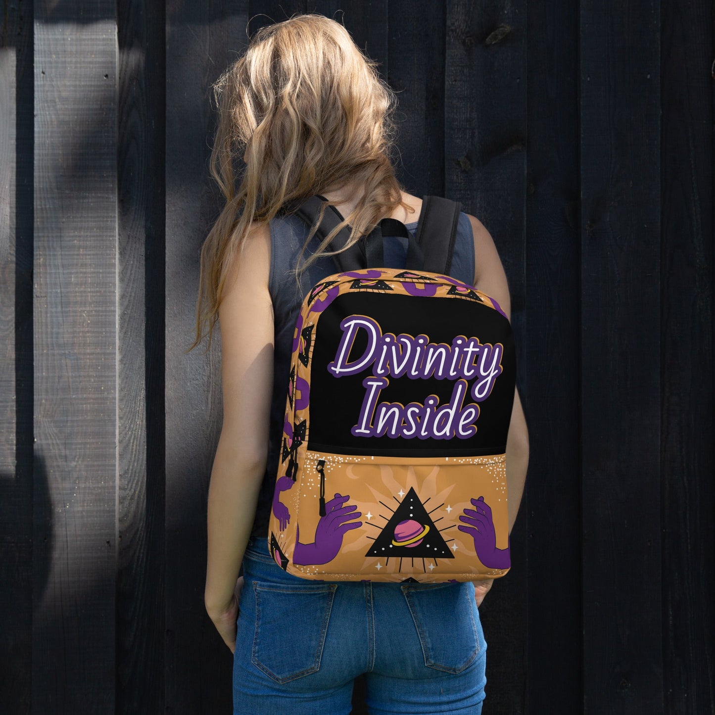 Divinity Inside Luxury Unisex Backpack Attire T LLC