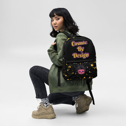 Celestial Conqueror Skullscape Backpack front view by ATTIRET