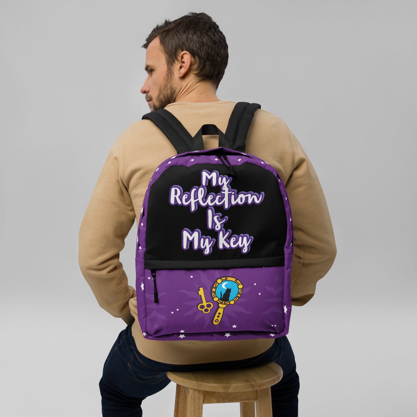 My Reflection is Key Luxury Custom Backpack Attire T LLC