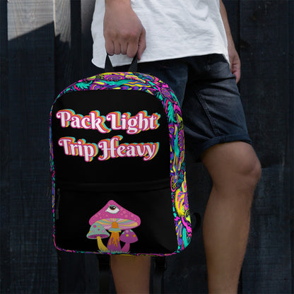 Pack Light Trip Heavy Shroom Backpack by ATTIRET