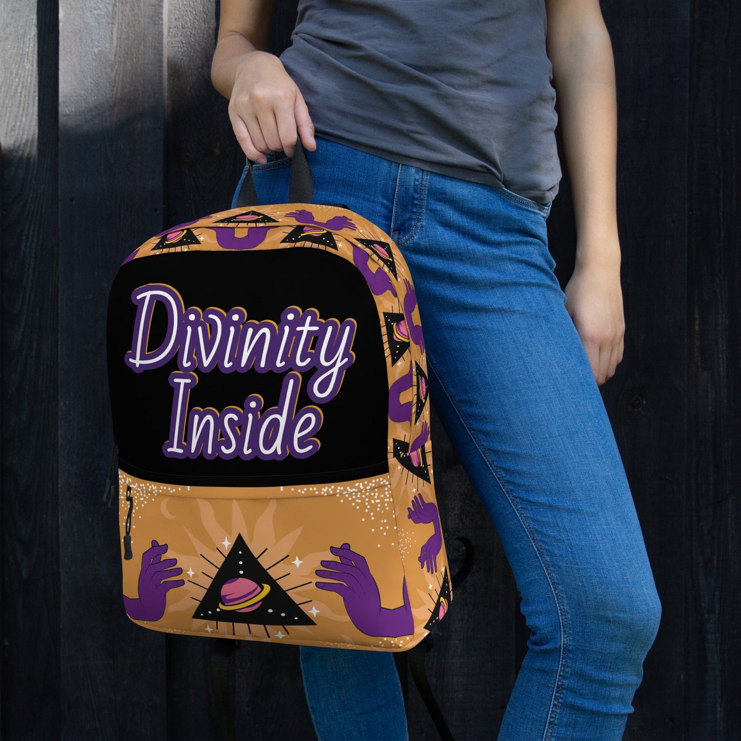 Divinity Inside Luxury Unisex Backpack Attire T LLC