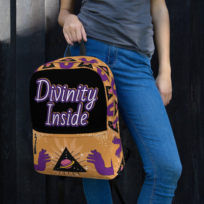 Divinity Inside Backpack left-side view by ATTIRET