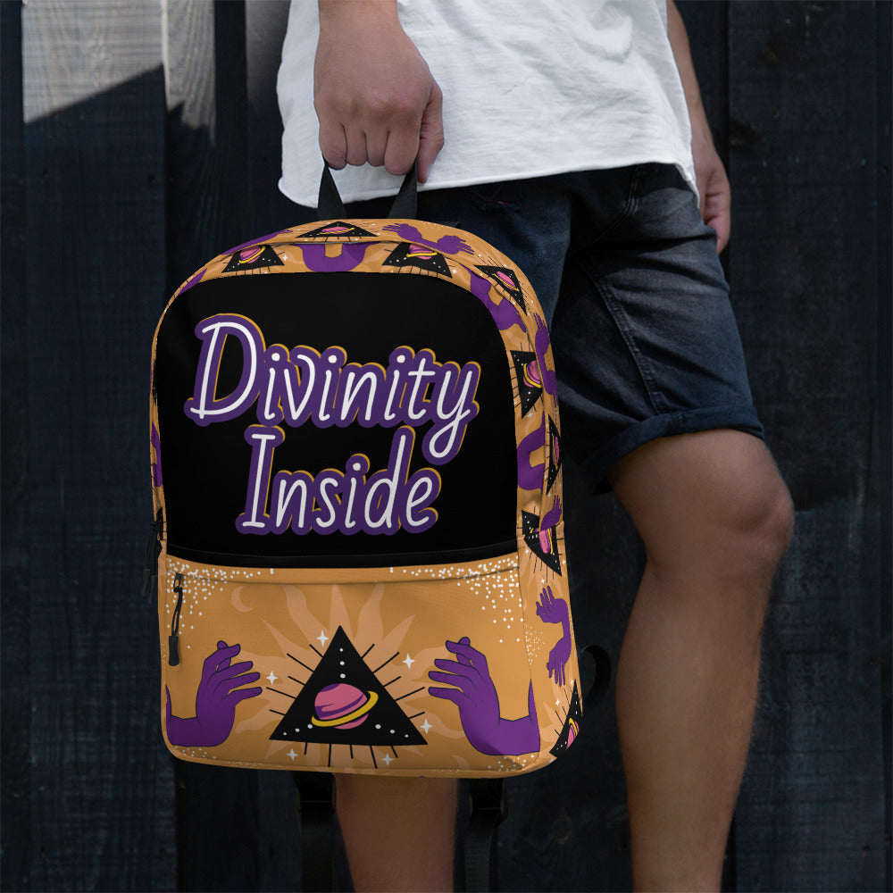 Divinity Inside Luxury Unisex Backpack Attire T LLC