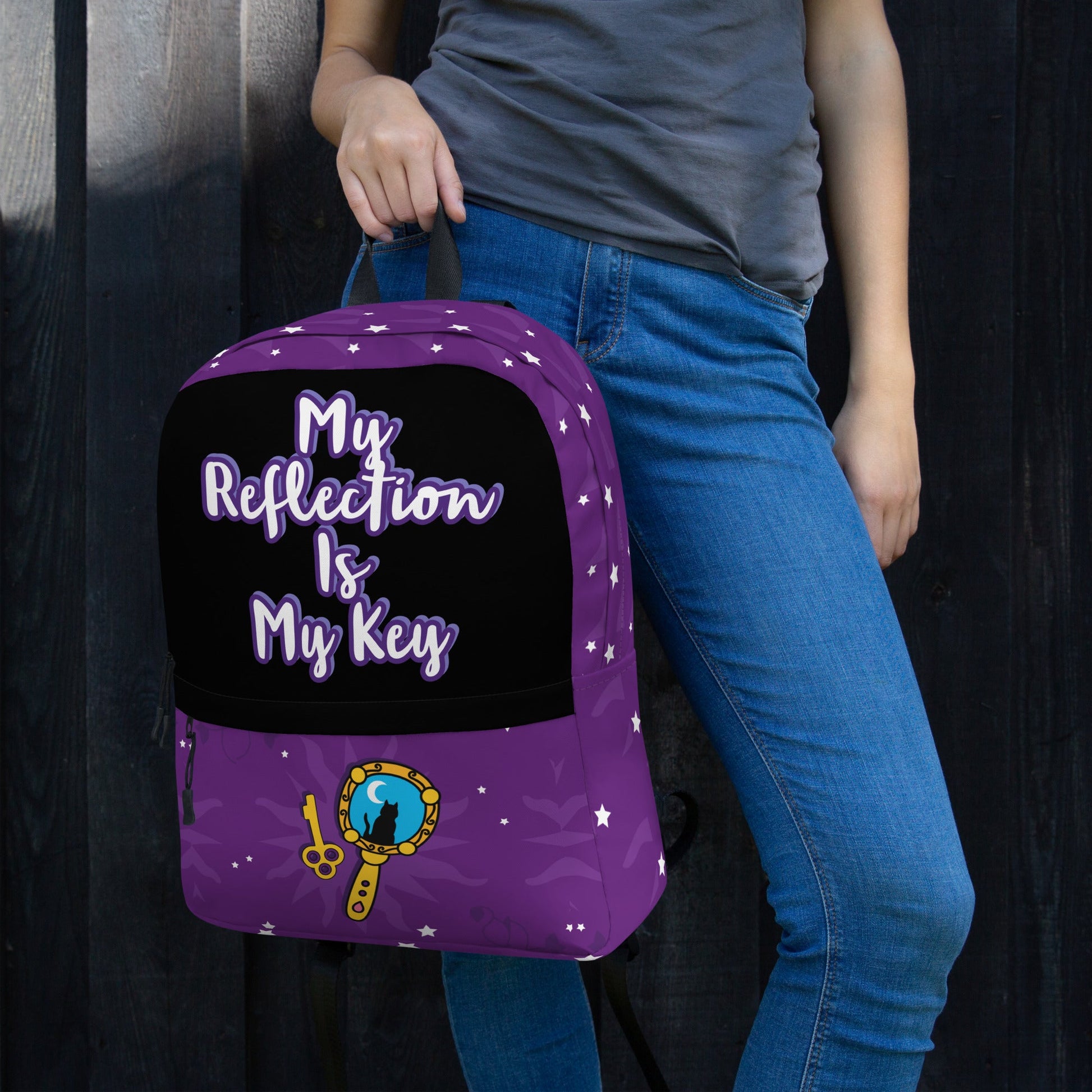 My Reflection is Key Luxury Custom Backpack Attire T LLC
