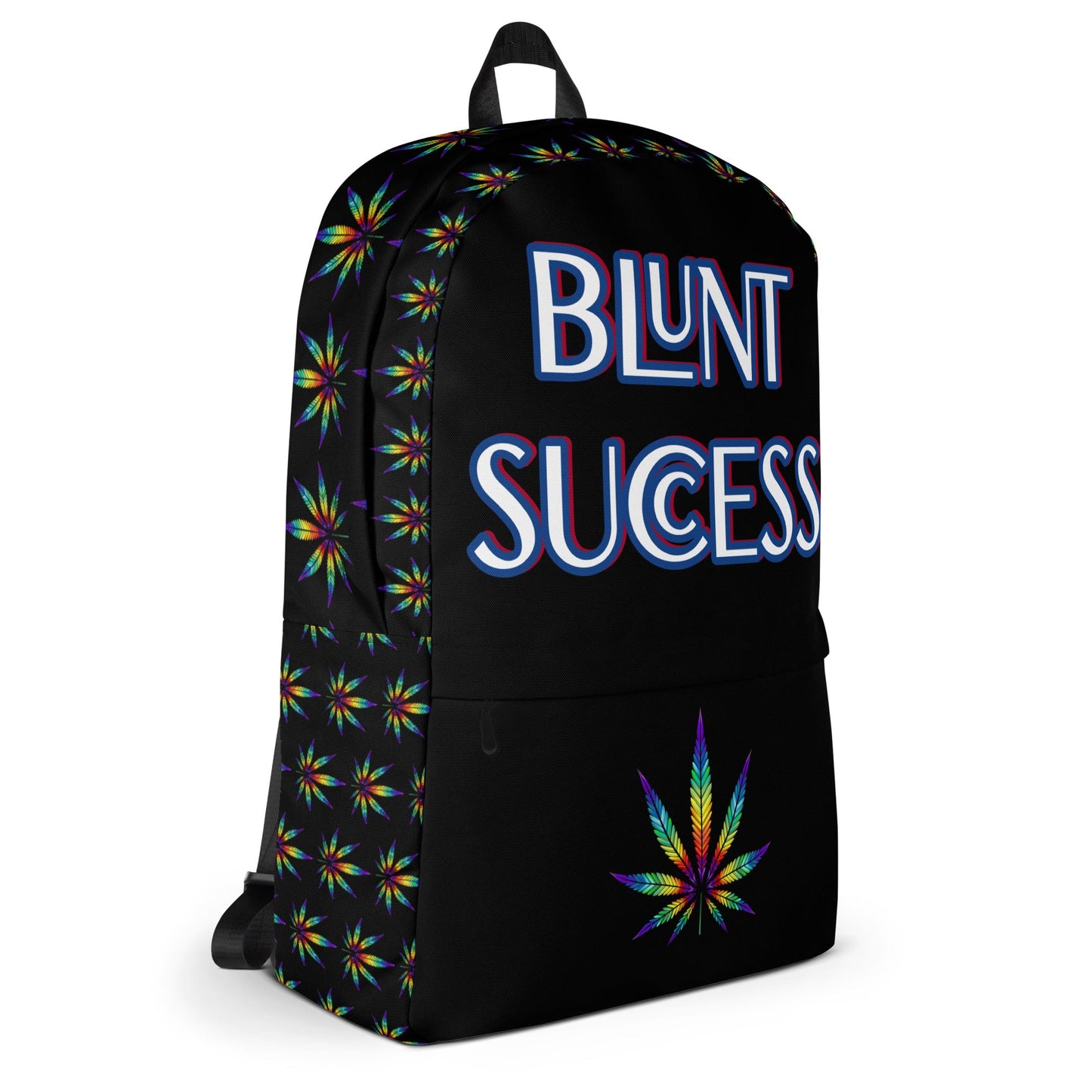 Blunt Success Custom Backpack | Weed 420 humor | Adult Smokers Humor | Bud | Cannabis | Marijuana Bag | Pot Lover Attire T LLC