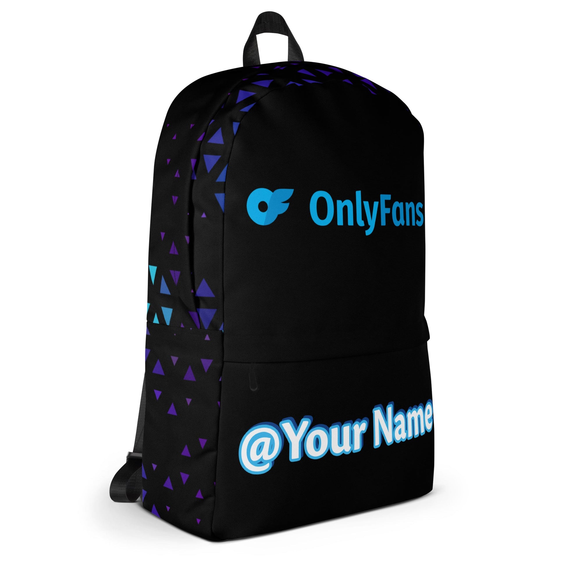 Onlyfans Personalized Custom Name Unisex Backpack | Genderless Gifts | Custom Bag | Custom Carryon |  Personalized Adult Bag | Custom Unisex Bag | Men Women Bag Attire T LLC