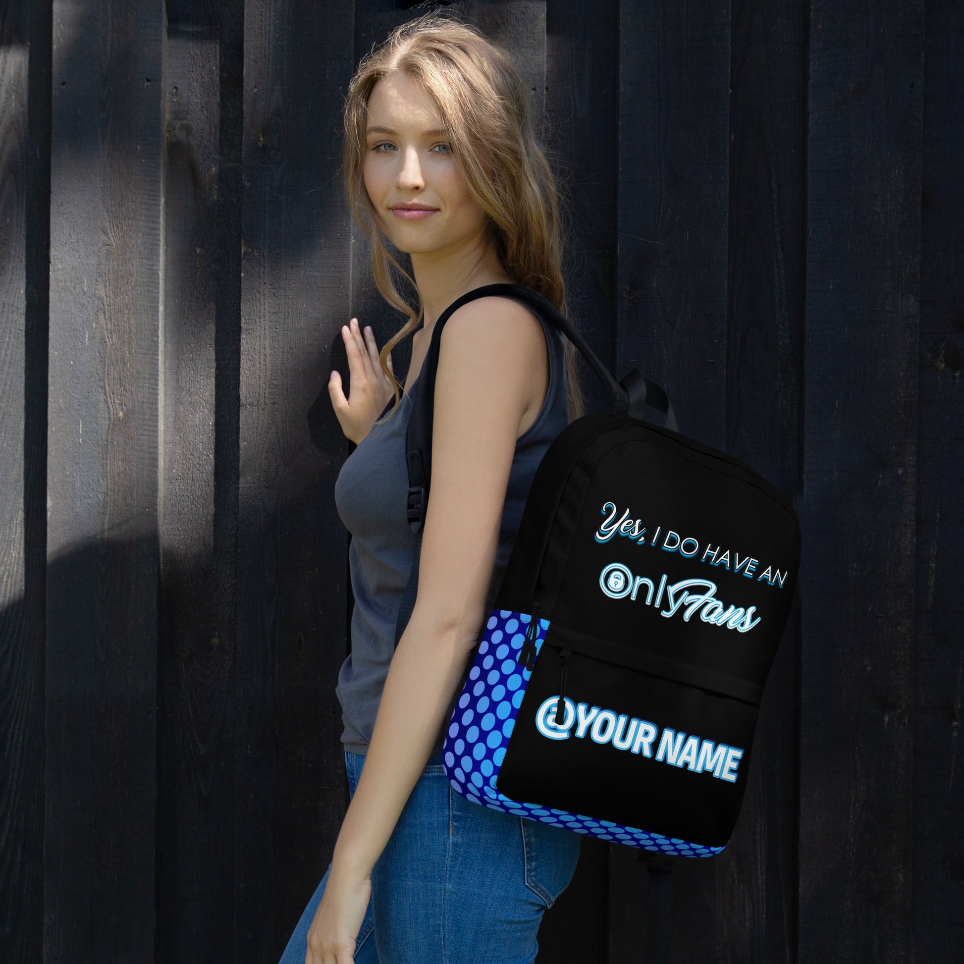 Yes, I Do Have an Onlyfans Custom Personalized Backpack | Men Women Unisex Bag | Custom Overnight Bag | Personalized Content | Influencer Gifts Attire T LLC