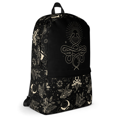 Mystic Serpent Sunbeam Backpack right-side view by ATTIRET