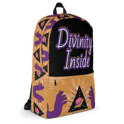 Divinity Inside Backpack right-side view by ATTIRET