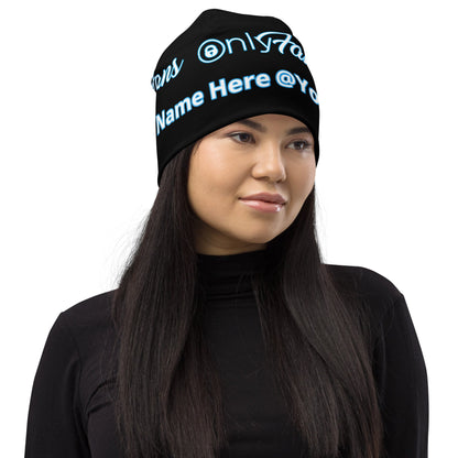 OnlyFans Personalized All-Over Print Beanie by ATTIRET