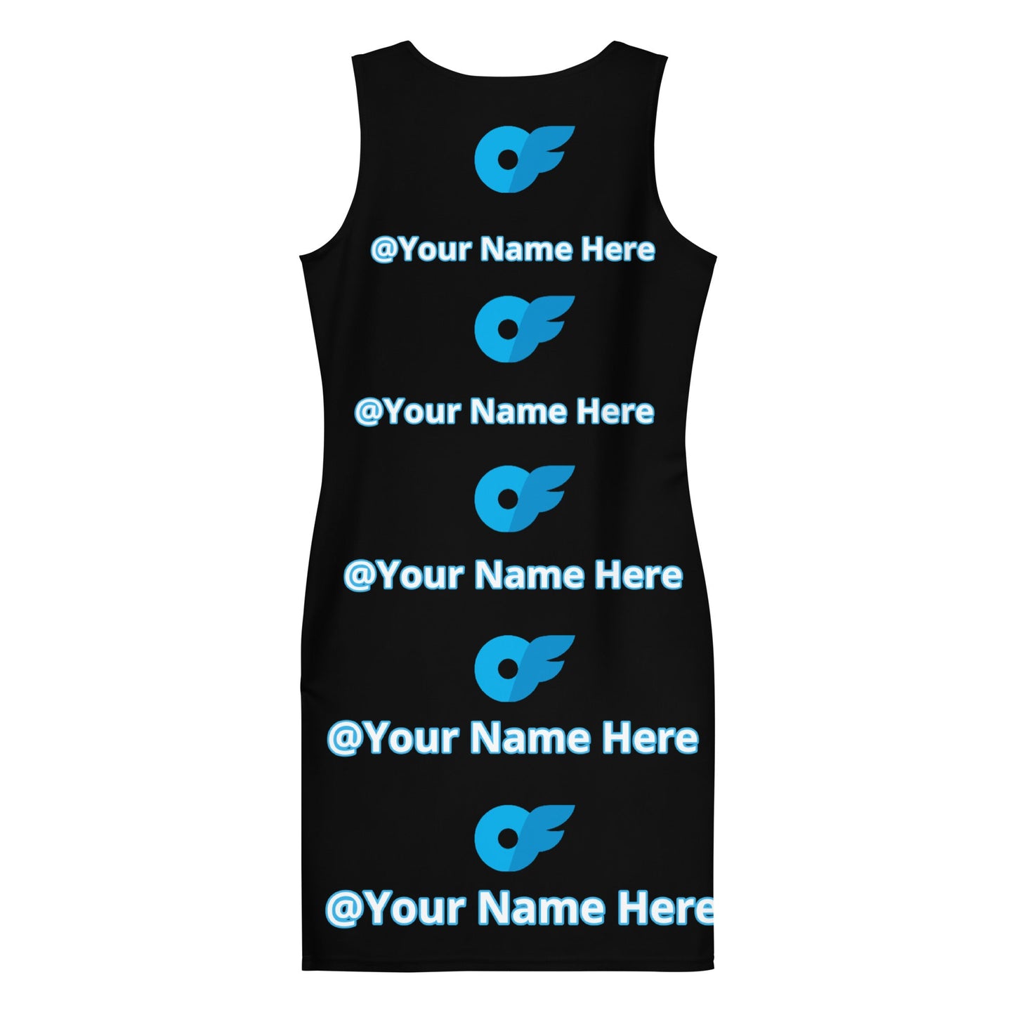 Peek-a-Boo Perfection Custom OnlyFans BodyCon Dress Personalized Attire T LLC