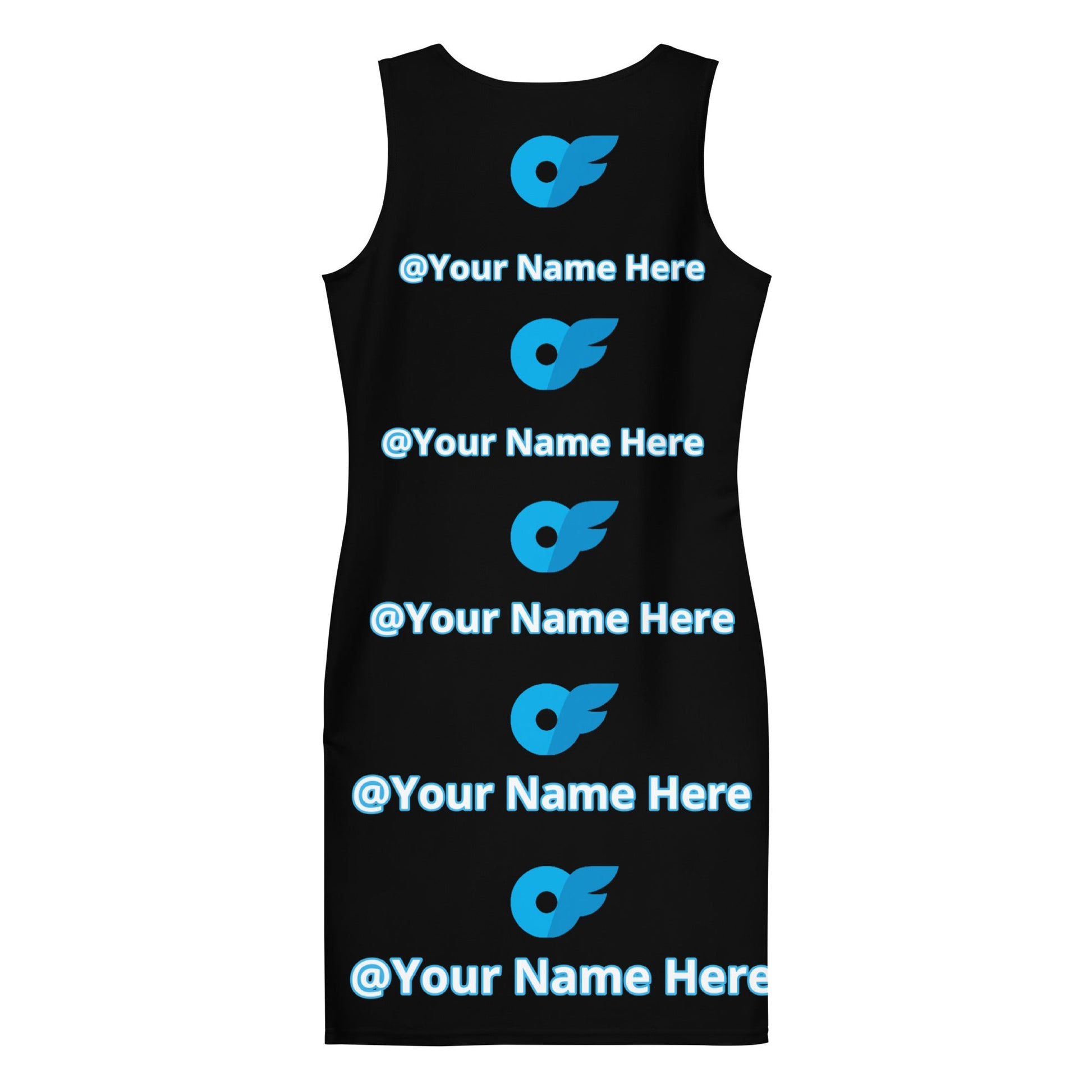 Peek-a-Boo Perfection Custom OnlyFans BodyCon Dress Personalized Attire T LLC