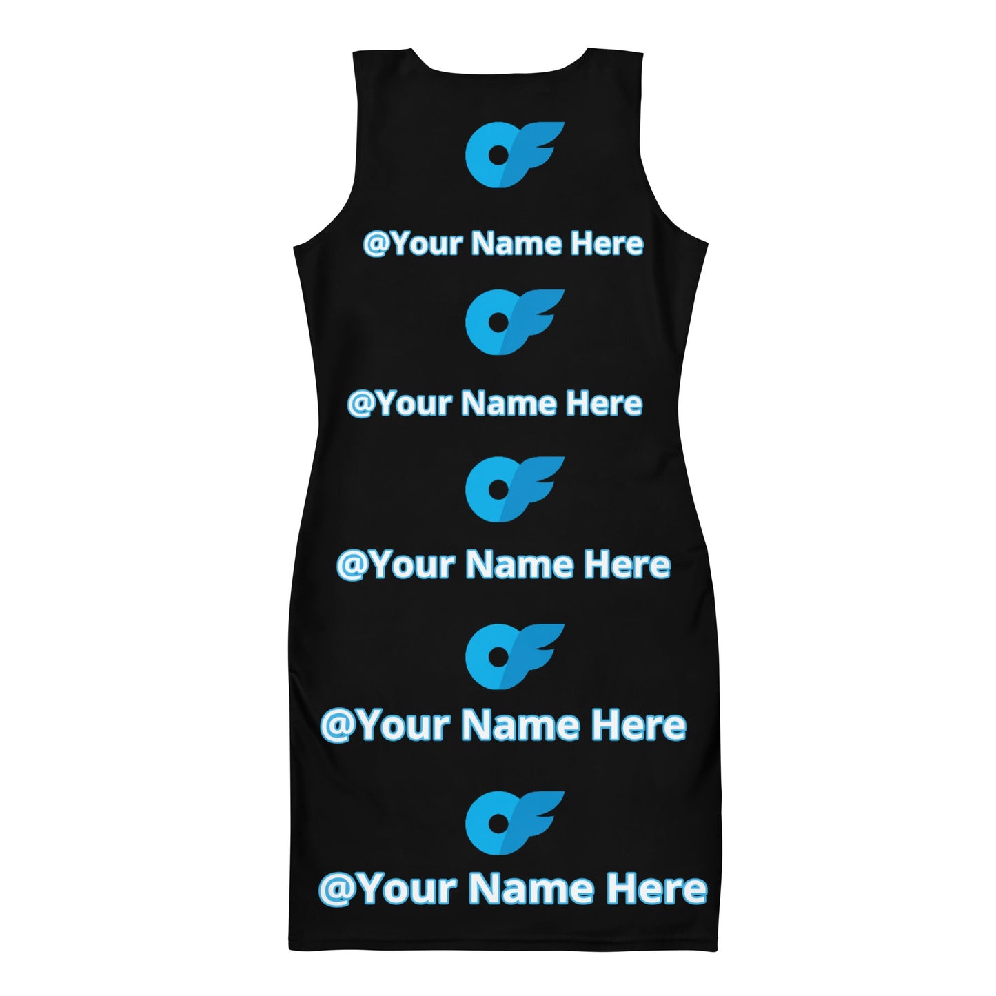 Peek-a-Boo Perfection Custom OnlyFans BodyCon Dress Personalized Attire T LLC
