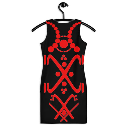 Divinity Bodycon Dress back view by ATTIRET