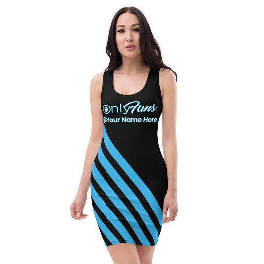 Custom OnlyFans BodyCon Dress Personalized Strut Your Stuff: Your Online Persona Hits the Streets Attire T LLC