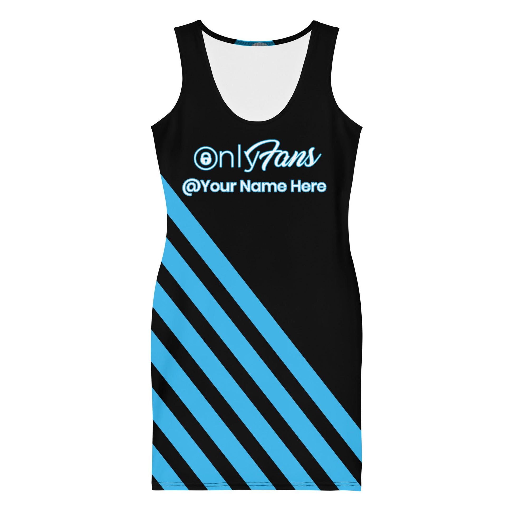 Custom OnlyFans BodyCon Dress Personalized Strut Your Stuff: Your Online Persona Hits the Streets Attire T LLC