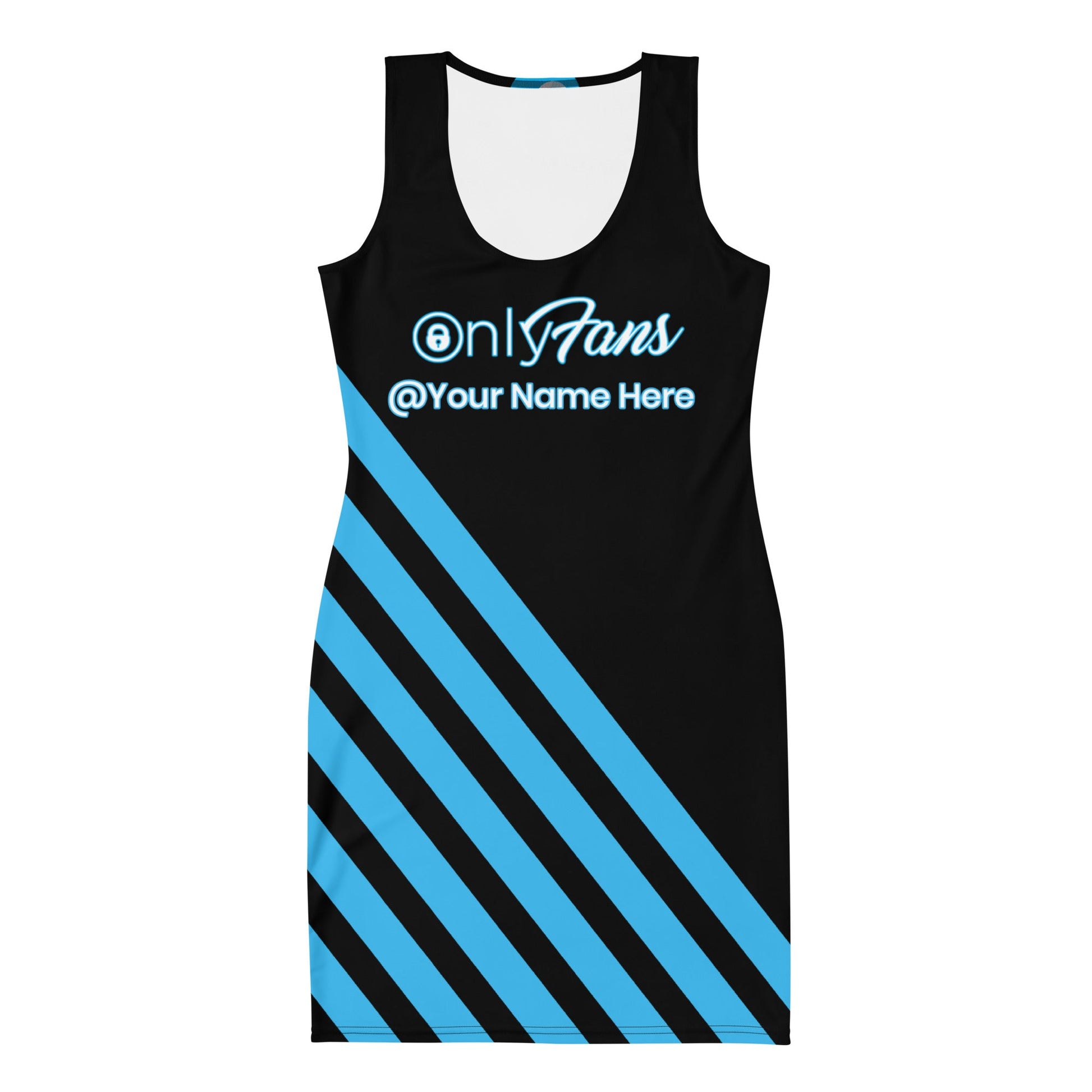 Custom OnlyFans BodyCon Dress Personalized Strut Your Stuff: Your Online Persona Hits the Streets Attire T LLC