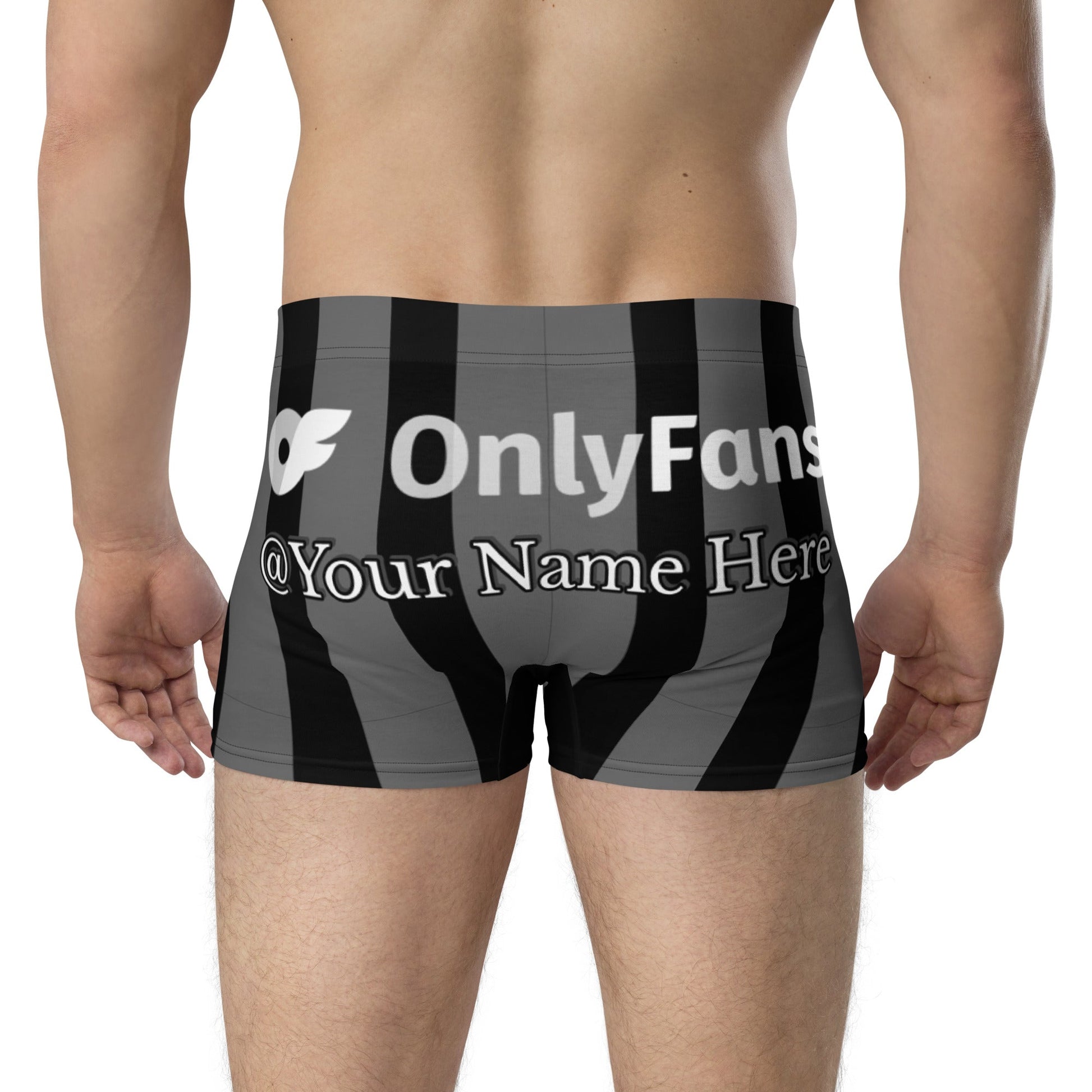 Onlyfans Personalized Bare it All Custom Boxer Briefs Attire T LLC