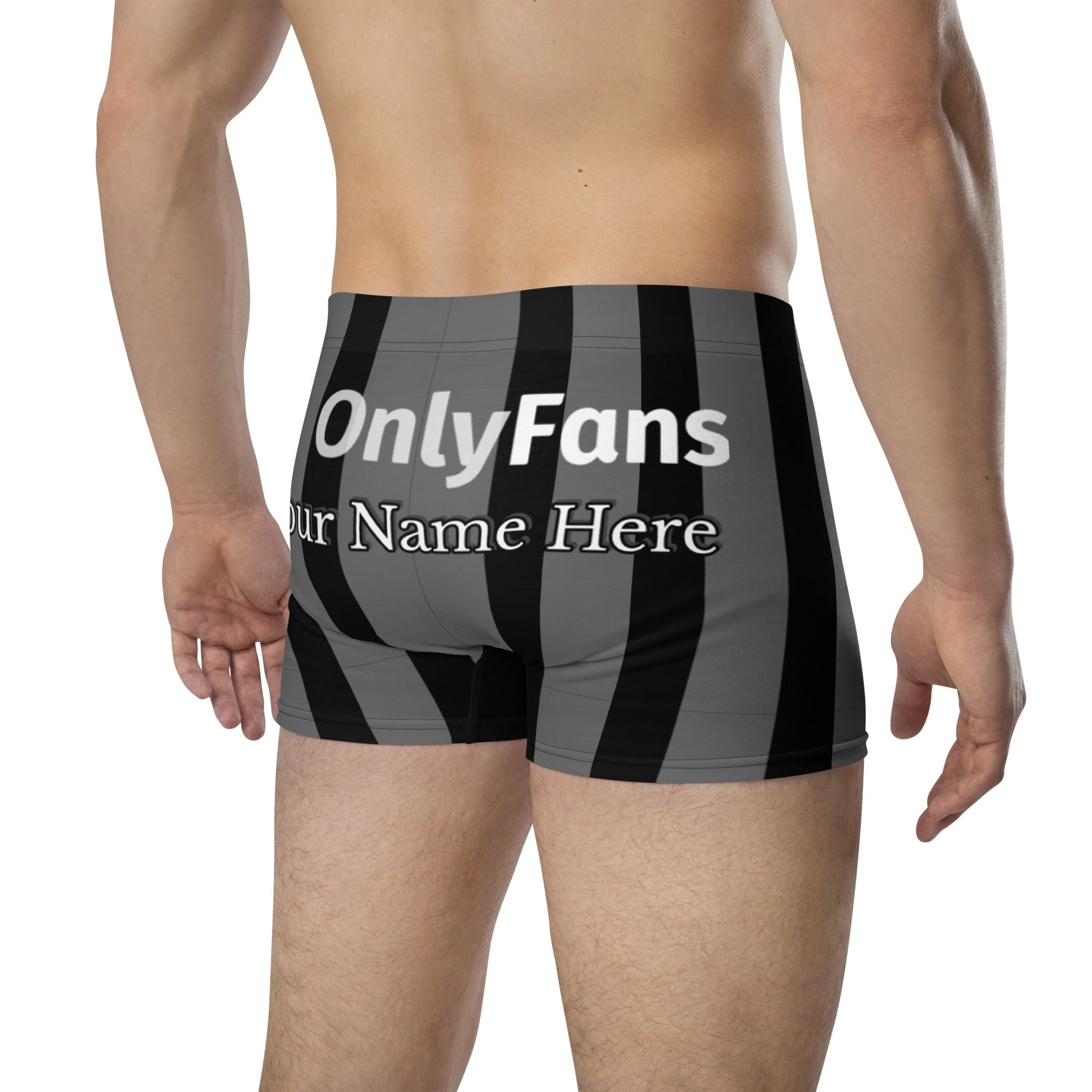 Onlyfans Personalized Bare it All Custom Boxer Briefs Attire T LLC