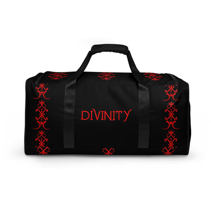 Divinity Duffel Bag back view by ATTIRET