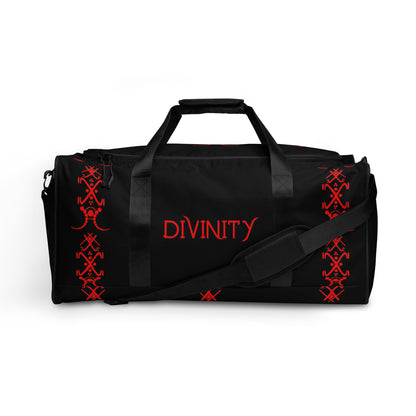 Divinity Duffel Bag front view by ATTIRET