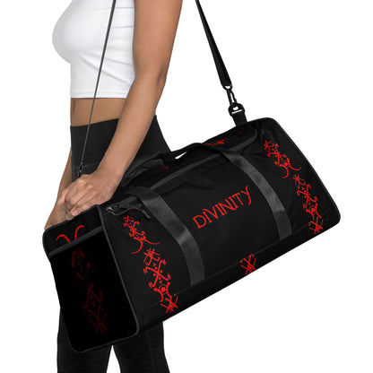 Divinity Duffel Bag front view by ATTIRET