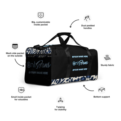 OnlyFans Personalized Cheetah Duffel by ATTIRET