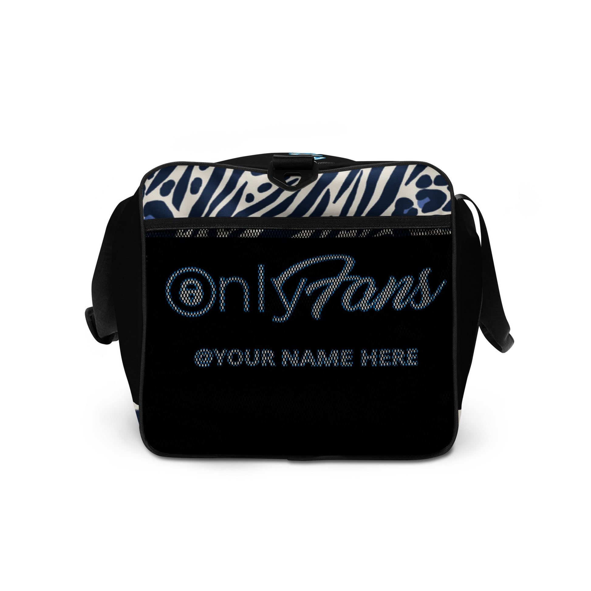 ONLYFANS Personalized Custom Cheetah Print Duffel Bag, Yoga, Gym, Luggage, Customizable Attire T LLC