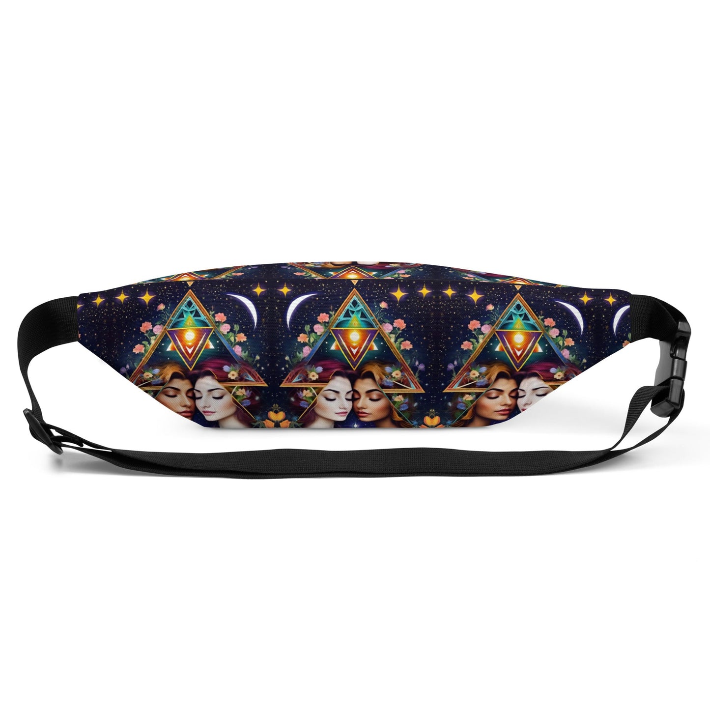 Cosmic Harmony: Lesbian Love Among the Stars Fanny Pack Attire T LLC