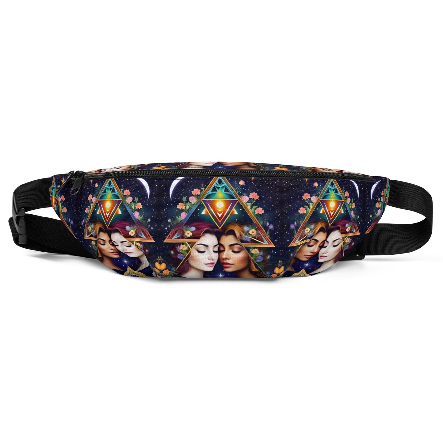 Cosmic Harmony: Lesbian Love Among the Stars Fanny Pack Attire T LLC