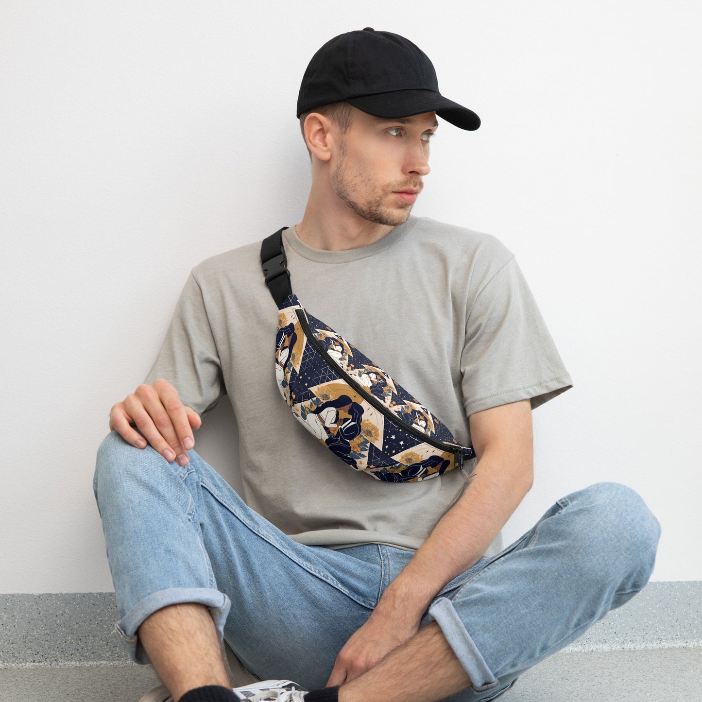 Soulful Kisses on the Journey to Self-Love Fanny Pack Attire T LLC