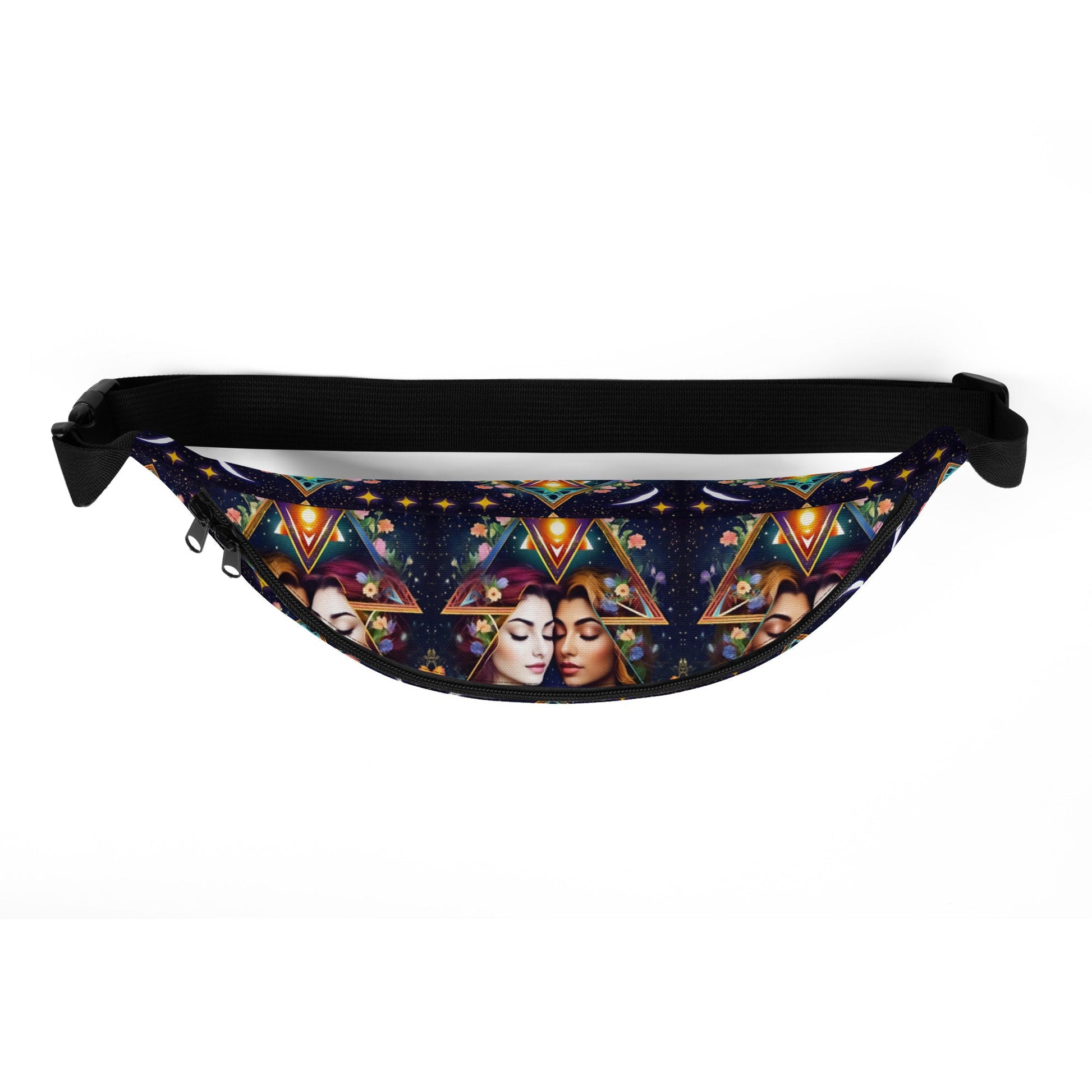 Cosmic Harmony: Lesbian Love Among the Stars Fanny Pack Attire T LLC