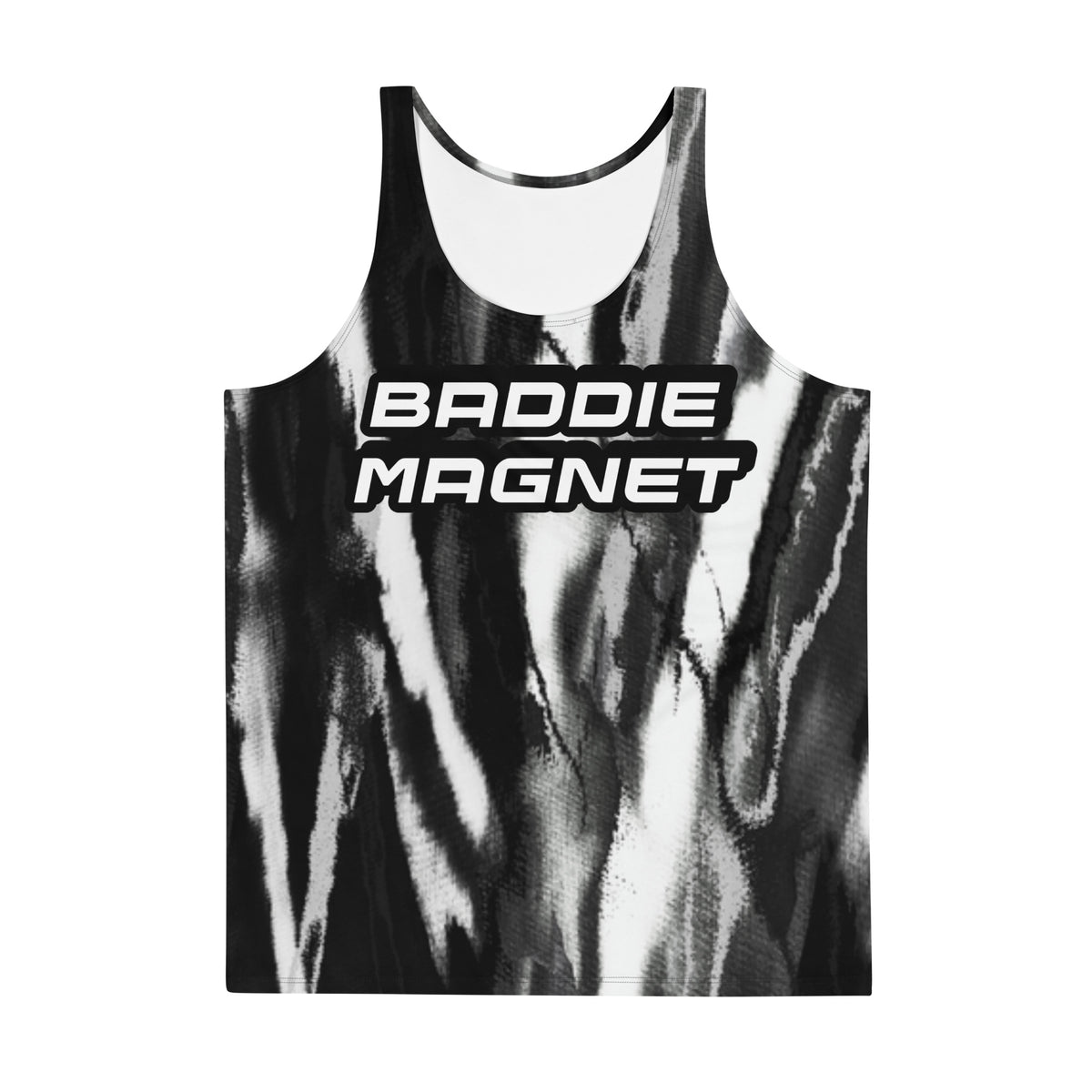 Baddie Magnet Tank Top front view by ATTIRET